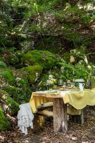 Земля воды в городе Калеао Астуриас