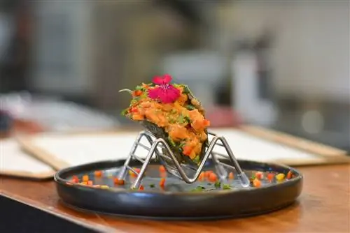 тако с лососем