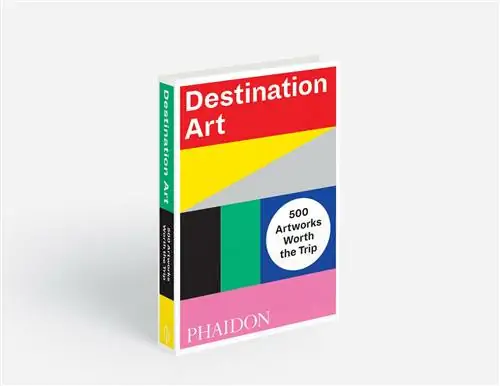 Обложка в мягкой обложке книги Phaidon Editores «Destination Art 500 Artworks Worth the Trip».