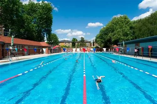 Бассейн Лондон Поля Лидо Лондон