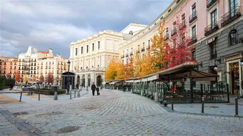 Осень в Мадриде