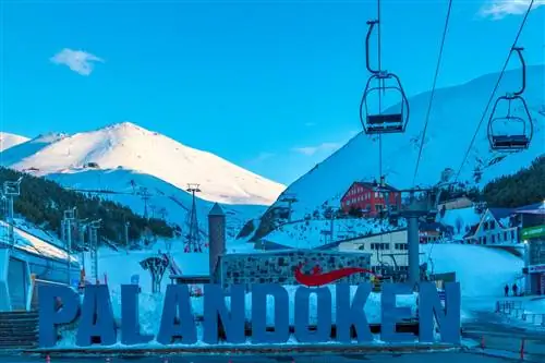 Указатель в Паландёкене.