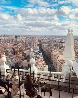 Терраса бара на крыше 360º отеля Riu Plaza Spain