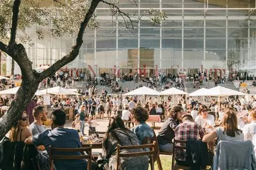Внешний вид фестиваля All The Food Market