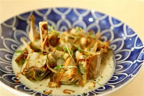 Артишоки в La Habitual