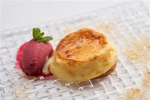 Чизкейк с лимонной крошкой