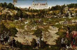 Замок Хартенфельс в Торгау с Кранахом Старшим