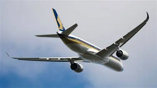 Airbus A350900 авиакомпании Singapore Airlines.