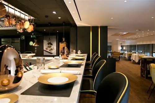 Зал ресторана Caelis Barcelona
