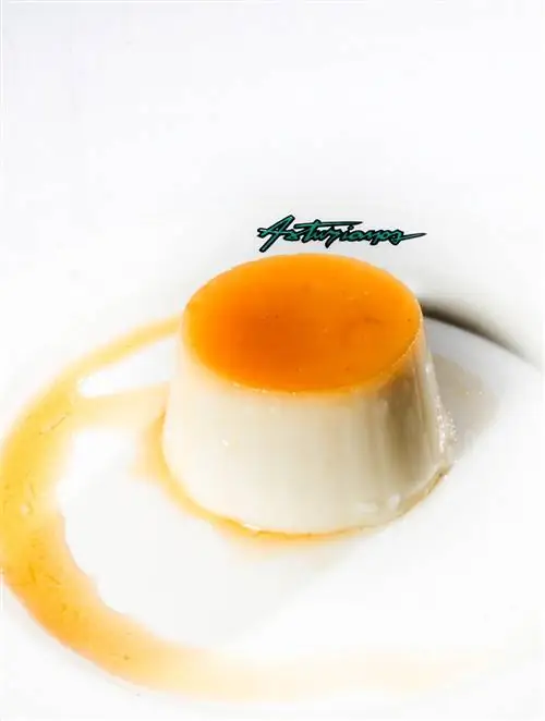 Сырный флан