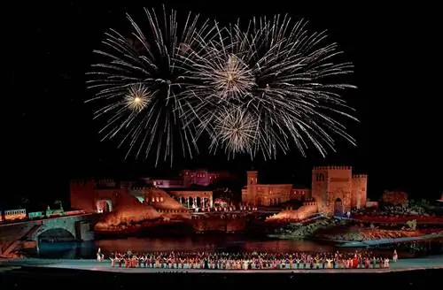 Одно из представлений в парке исторических развлечений Puy du Fou Toledo.