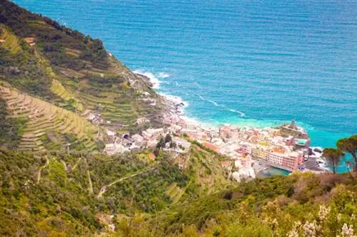 Путь между святилищами по прибытии в Реджо