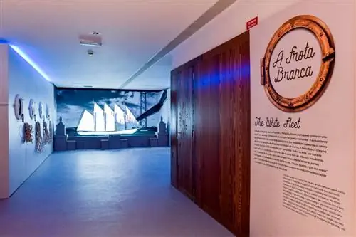 Комната A Frota Branca в Центре интерпретации истории Бакальяу