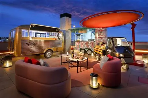 Крыша Hard Rock Madrid