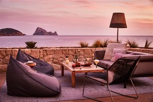 Терраса 7Pines Resort Ibiza