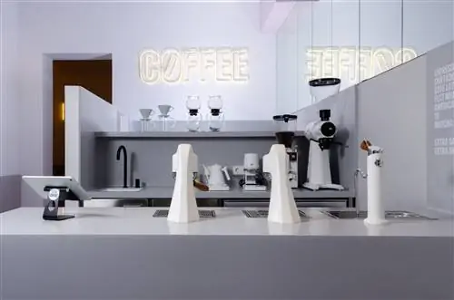 Кофеварка марки Moodbar.