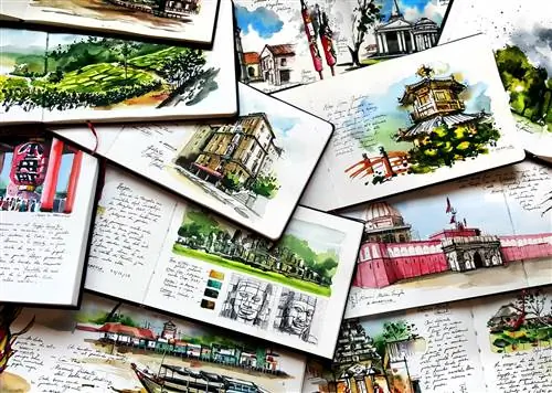 Записные книжки о путешествиях иллюстратора Алисии Арадильи.