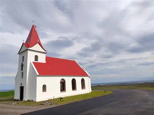 Snaefells Church Snaefellsnes Исландия