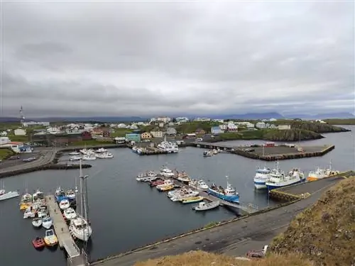 Stykkisholmur Snaefellsnes Исландия