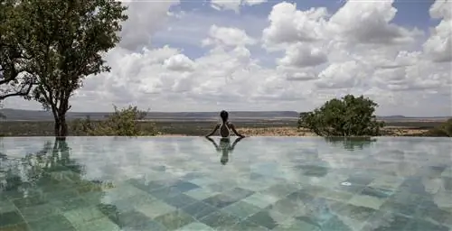 Из бассейна Meli Serengeti Lodge вы можете оценить, что Серенгети означает «бесконечный план».