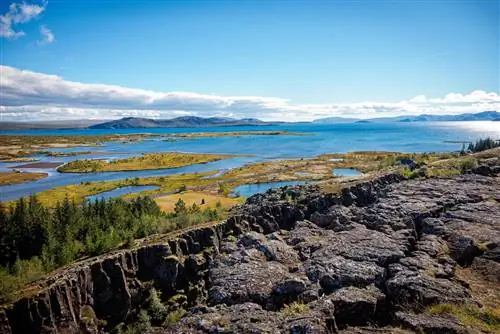 Озеро Тингваллаватн.
