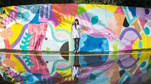 Художница Мина Хамада на Busn Festival As alto Zaragoza