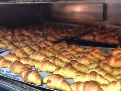 Манолитос теплый и только что из печи.