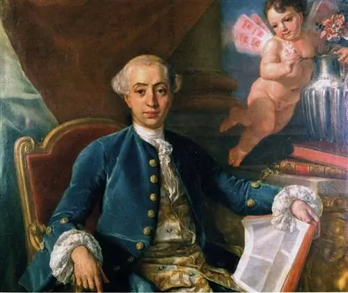Джакомо Казанова, Антон Рафаэль Менгс