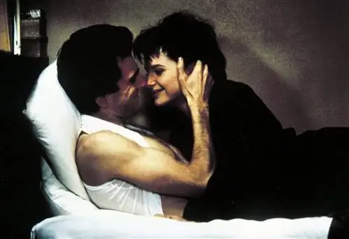 Дэниел Дэй и Жюльет Бинош в фильме «Невыносимая легкость бытия».