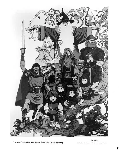 Фильм «Властелин колец» 1978 года.