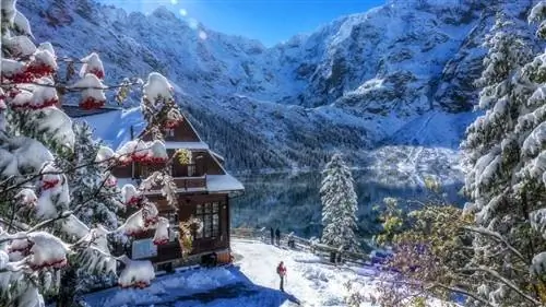 Польша, волшебный зимний коллаж, который понравится и осенью