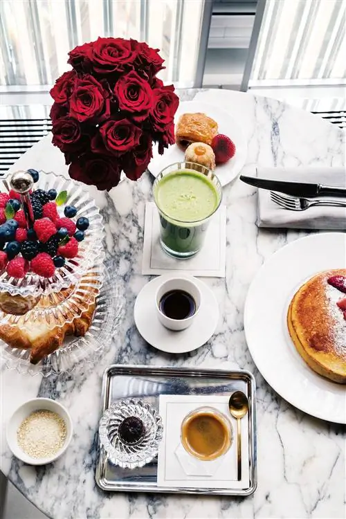 Лучшие завтраки в отеле Baccarat