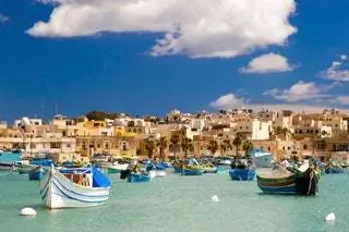 Марсашлокк самая красивая деревня на Мальте