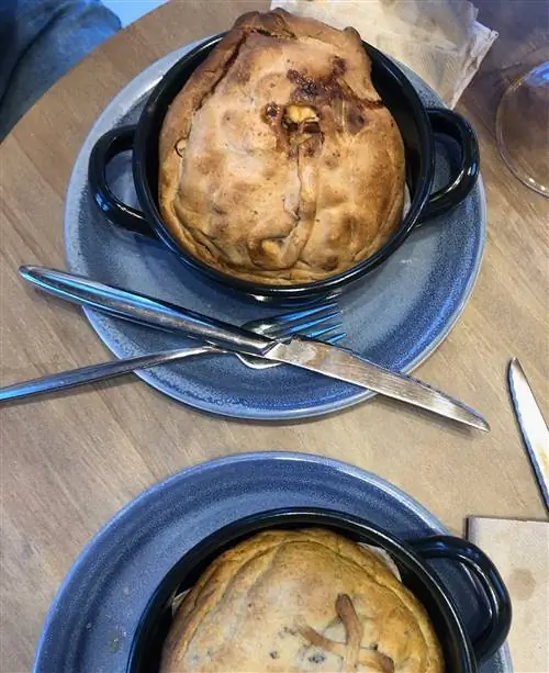 Горячий кекс в Taberna El Ariete.