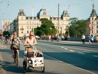 Дания детский семейный велосипед