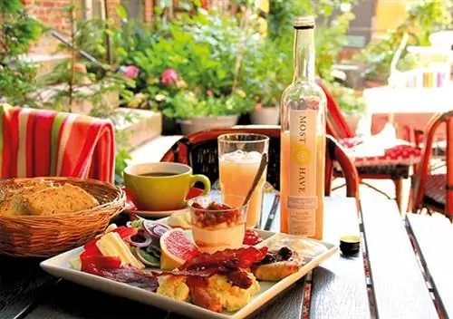 Бранч в Рибе.