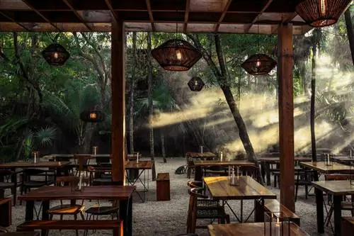 Ресторан ARCA Тулум Мексика.