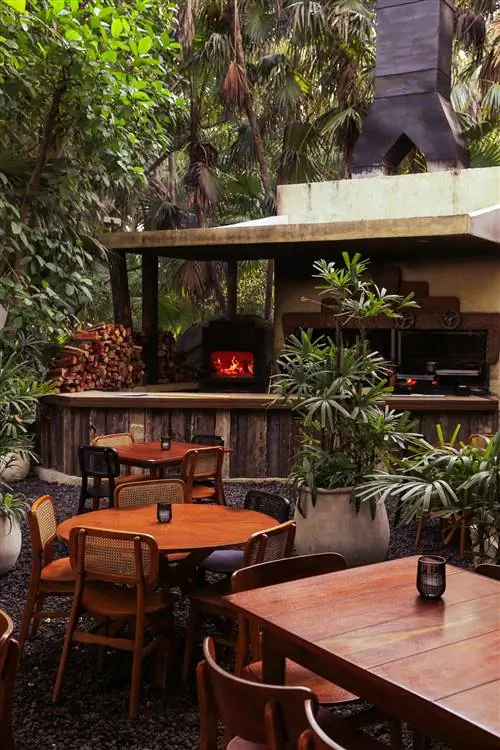 Ресторан Atila в Тулуме, Мексика.