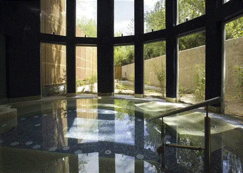 Спа-центр интегрирован в ландшафт