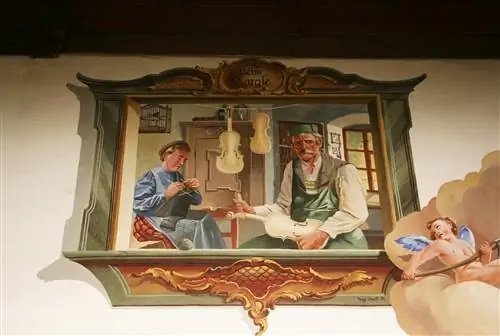 Миттенвальд деревня скрипок