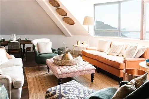 Гостиная в пентхаусе Gara Rock