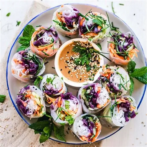 веганская тарелка