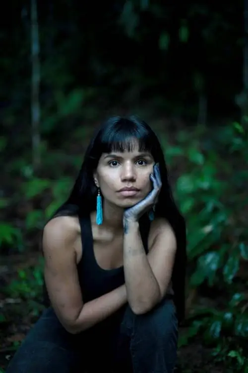 Активистка Нина Гуалинга.