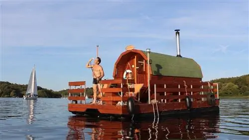 плавучая сауна в берлине