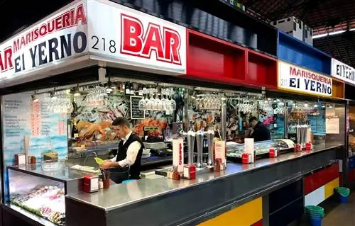 Зять на рынке Малаги