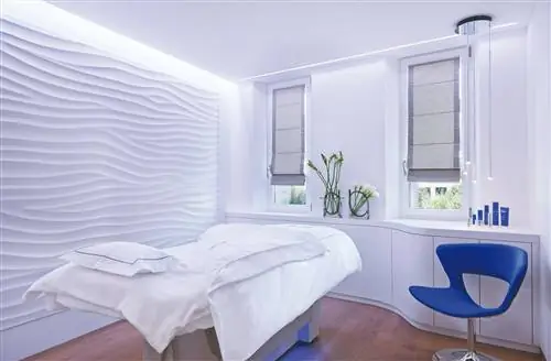 Процедурный кабинет в Clinique La Prairie.