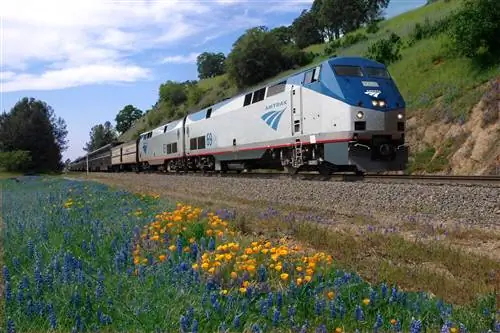 California Zephyr Train - маршрут, выбранный любителями путешествий во времени