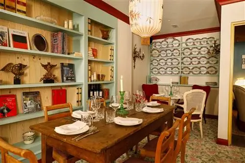 Столовая в Casa Isabella