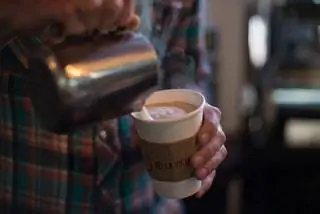Кафе Латте в Joe Coffee