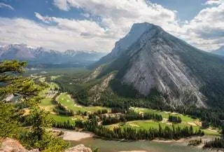 Поле для гольфа Fairmont Banff Springs